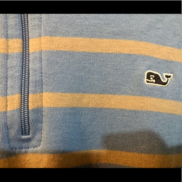 Vineyard Vines Men's Jersey 1/4 Zip Pullover Shirt - Picture 2 of 4